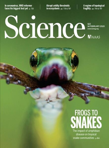 Science – 14 February 2020 Cover