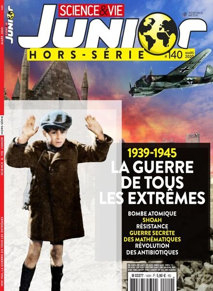 Science & Vie Junior – Hors-Serie – mars 2020 Cover