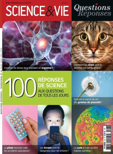 Science & Vie Questions Reponses – mars 2020 Cover