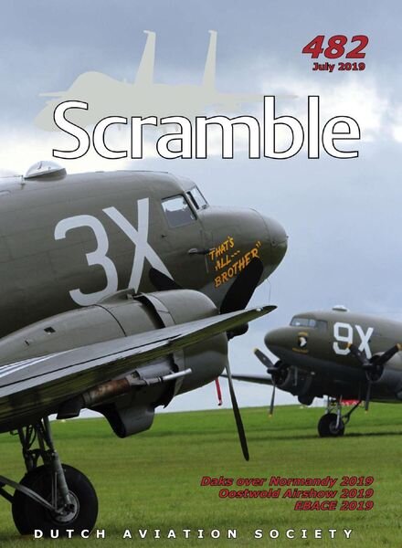 Scramble Magazine – Issue 482 – July 2019 Cover
