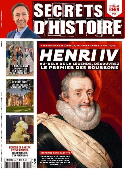 Secrets d’Histoire – fevrier 2020 Cover