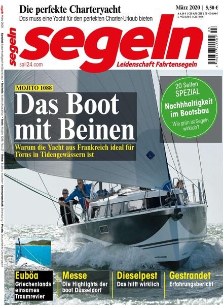 Segeln – Marz 2020 Cover