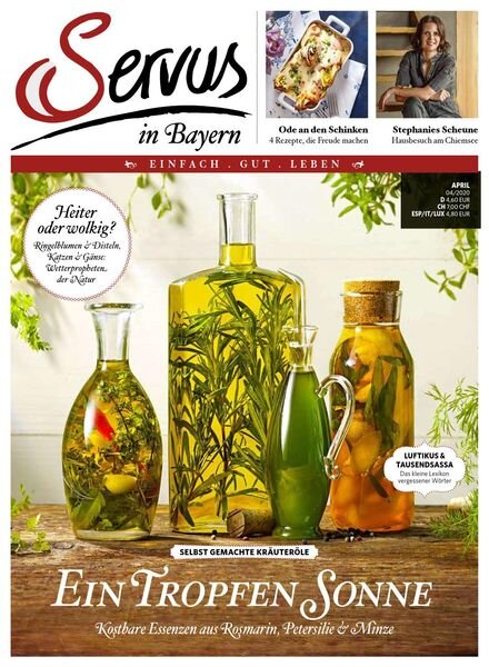 Servus in Bayern – April 2020 Cover