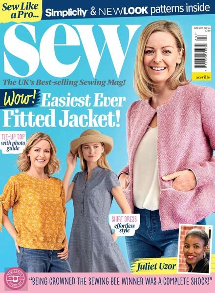 Sew – Issue 124 – June 2019 Cover