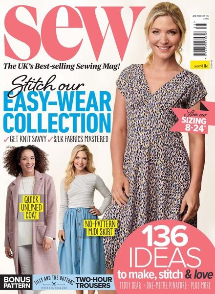 Sew – Issue 135 – April 2020 Cover