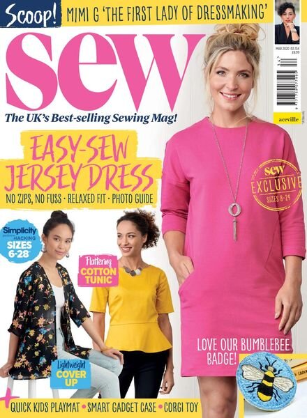 Sew – March 2020 Cover