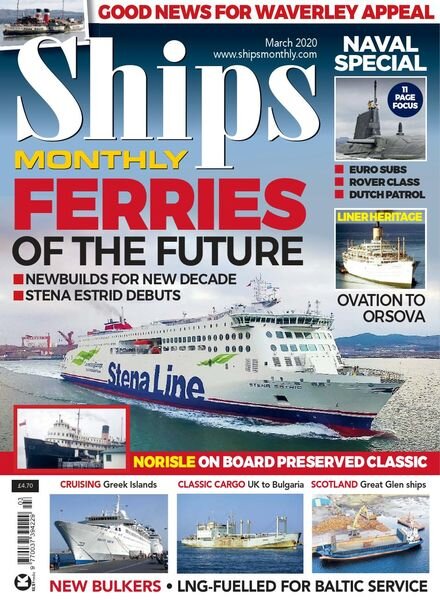 Ships Monthly – March 2020 Cover