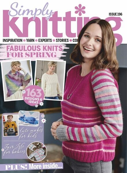 Simply Knitting – April 2020 Cover