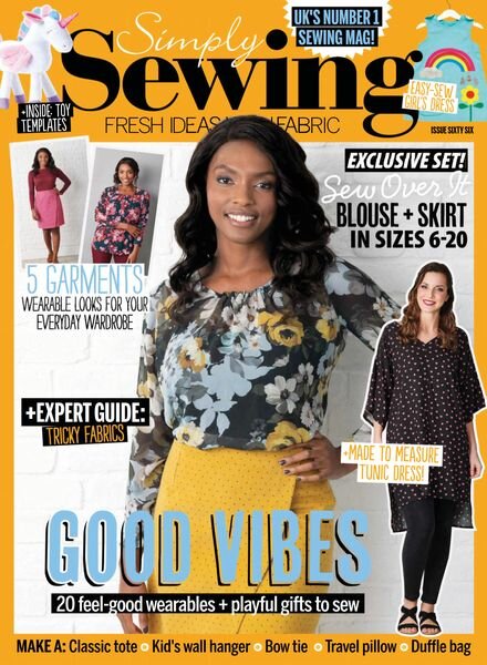 Simply Sewing – March 2020 Cover