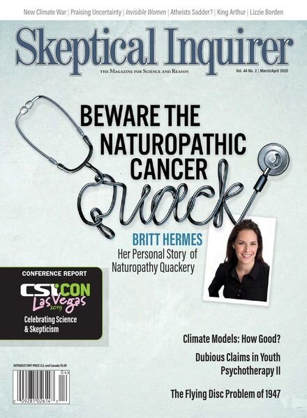 Skeptical Inquirer – March-April 2020 Cover