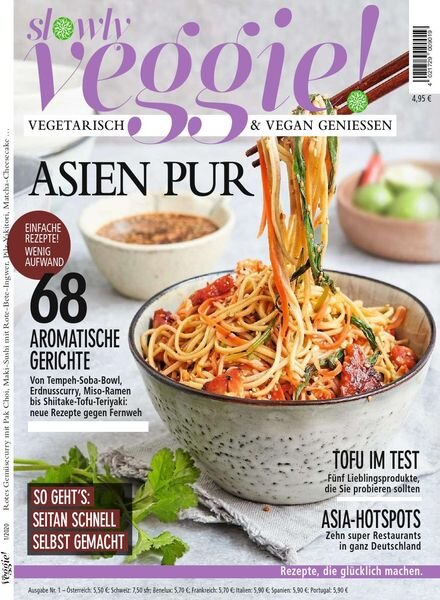 Slowly Veggie Germany – Nr.1 2020 Cover