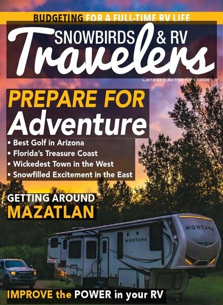 Snowbirds & RV Travelers – November 2019 Cover