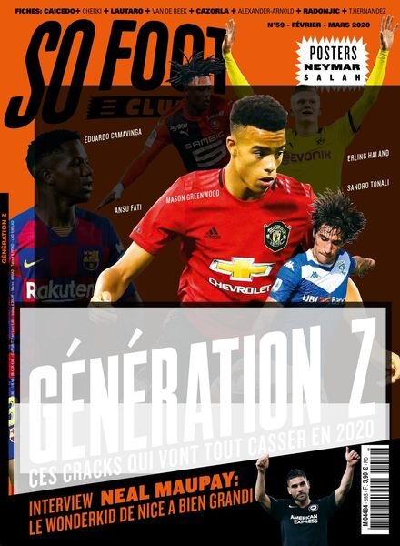 So Foot Club – mars 2020 Cover