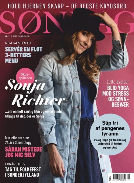 Sondag – 09 marts 2020 Cover