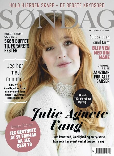 Sondag – 16 marts 2020 Cover