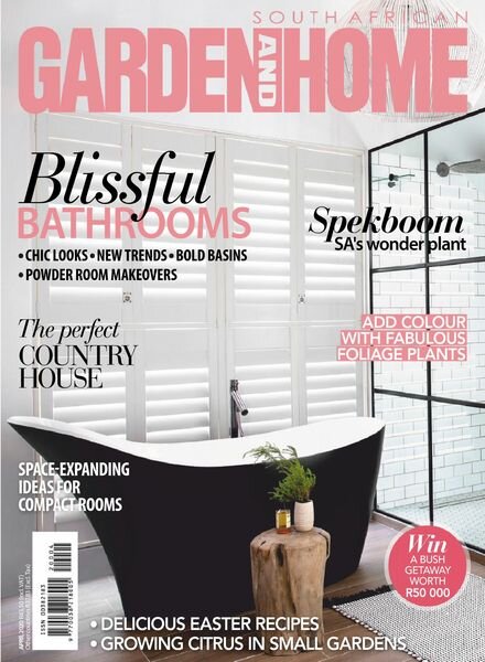 South African Garden and Home – April 2020 Cover