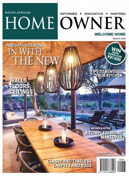 South African Home Owner – March 2020 Cover