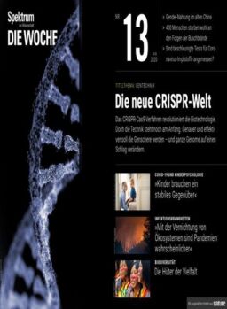 Spektrum Die Woche – 27 Marz 2020
