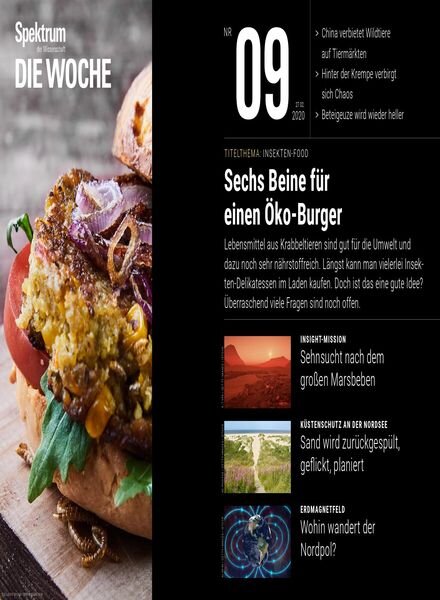 Spektrum Die Woche – 28 Februar 2020 Cover