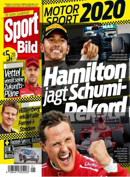 Sport Bild Motorsport – Februar 2020 Cover