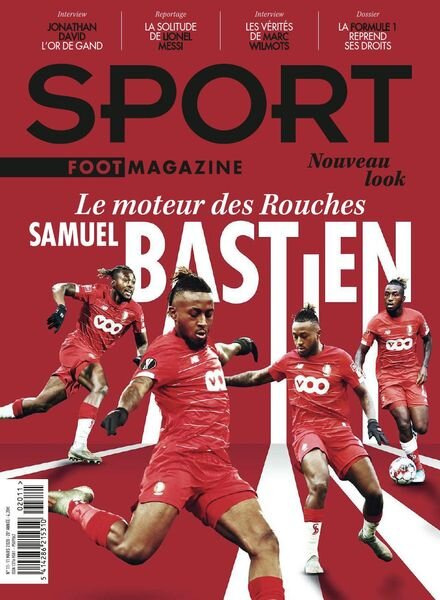 Sport Foot Magazine – 11 Mars 2020 Cover
