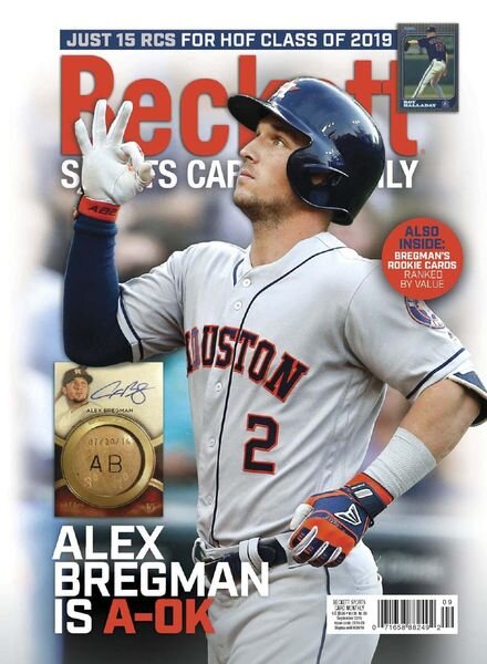 Sports Card Monthly – September 2019 Cover
