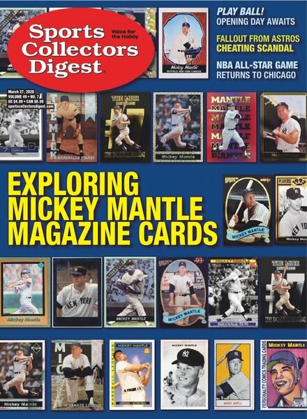 Sports Collectors Digest – March 27, 2020 Cover