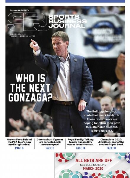 SportsBusiness Journal – 09 March 2020 Cover