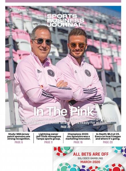 SportsBusiness Journal – 24 February 2020 Cover