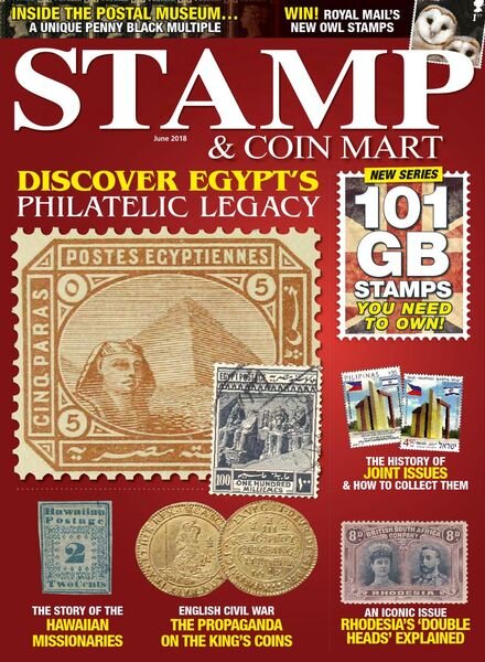 Stamp Collector – June 2018 Cover