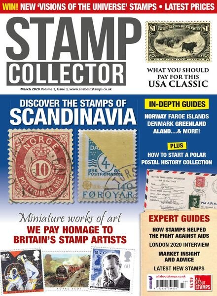 Stamp Collector – March 2020 Cover
