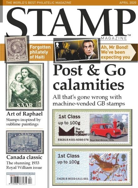 Stamp Magazine – April 2020 Cover