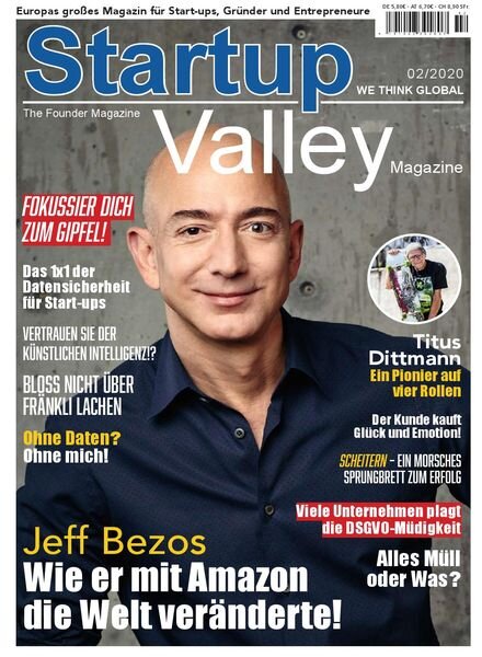 Startup Valley – Nr.2, 2020 Cover