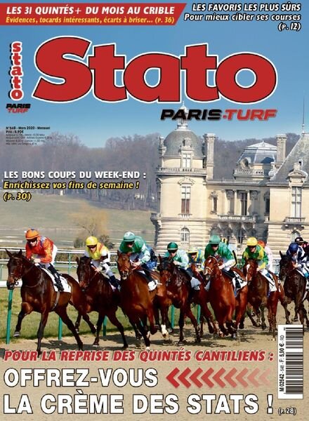 Stato Turf – mars 2020 Cover