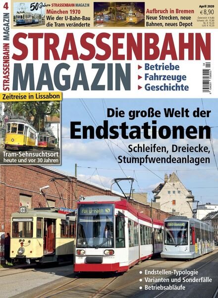 Strassenbahn Magazin – Marz 2020 Cover