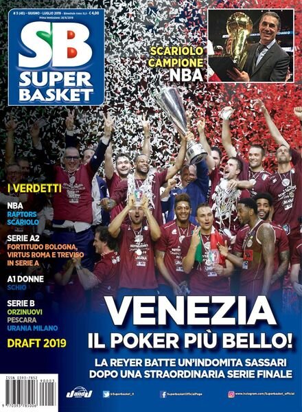 Superbasket – Giugno-Luglio 2019 Cover