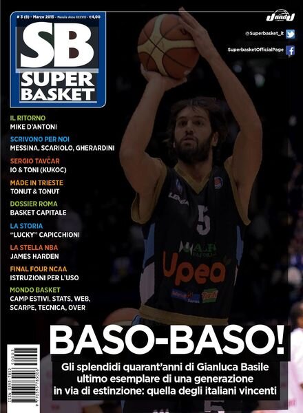 Superbasket – Marzo 2015 Cover