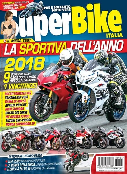 Superbike Italia – Luglio 2018 Cover