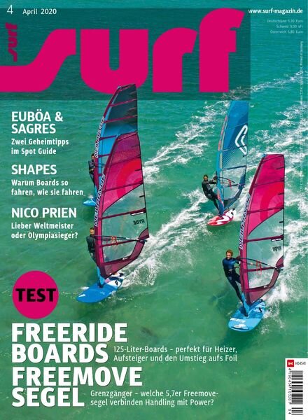 Surf Germany – April 2020 Cover