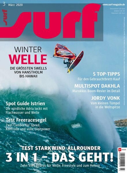 Surf Germany – Marz 2020 Cover