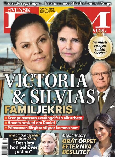 Svensk Damtidning – 26 mars 2020 Cover