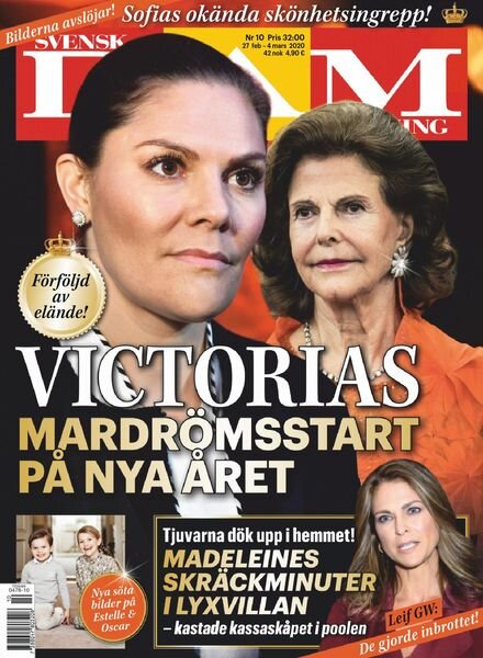 Svensk Damtidning – 27 februari 2020 Cover