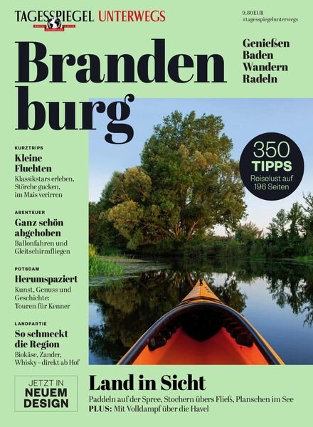 Tagesspiegel Freizeit – Brandenburg – Marz 2020 Cover