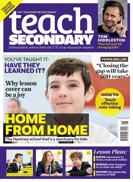 Teach Secondary – January 2020 Cover