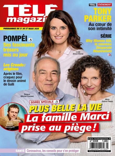 Telemagazine – 22 mars 2020 Cover