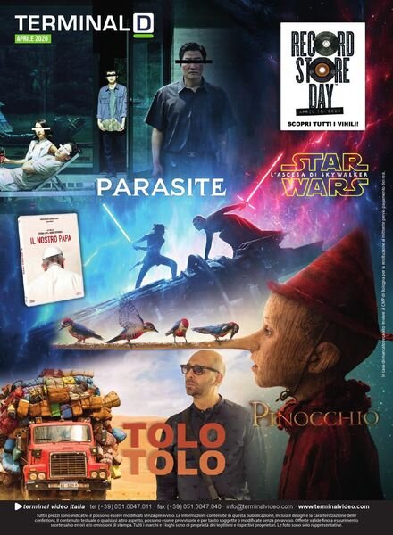 Terminal Magazine – Aprile 2020 Cover