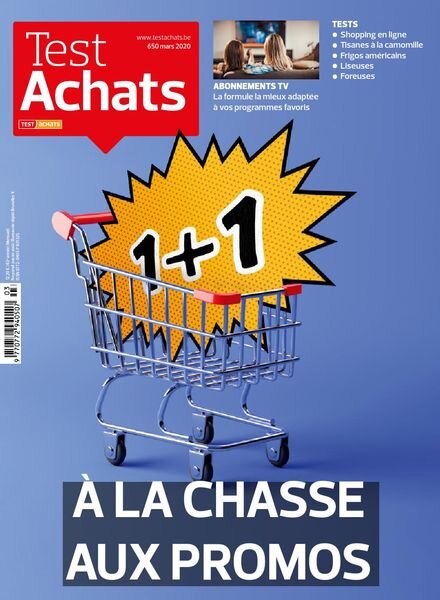 Test Achats – Mars 2020 Cover