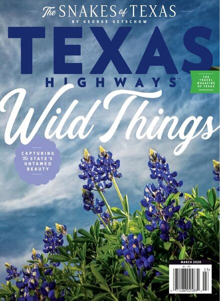 Texas Highways – March 2020 Cover
