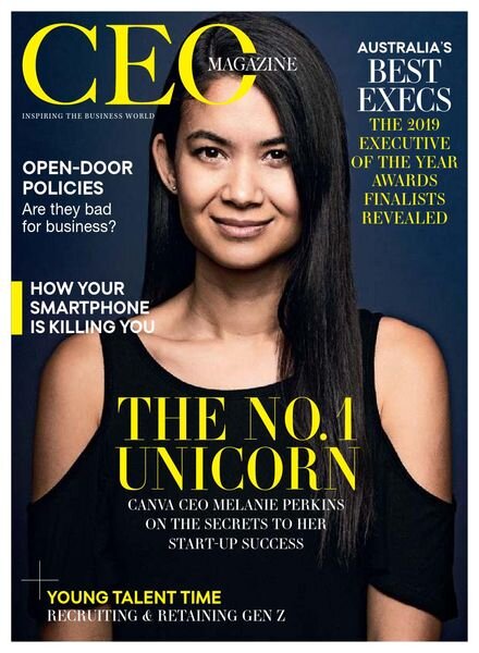 The CEO Magazine Australia & New Zealand – October 2019 Cover