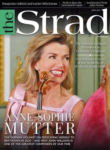 The Strad – April 2020 Cover